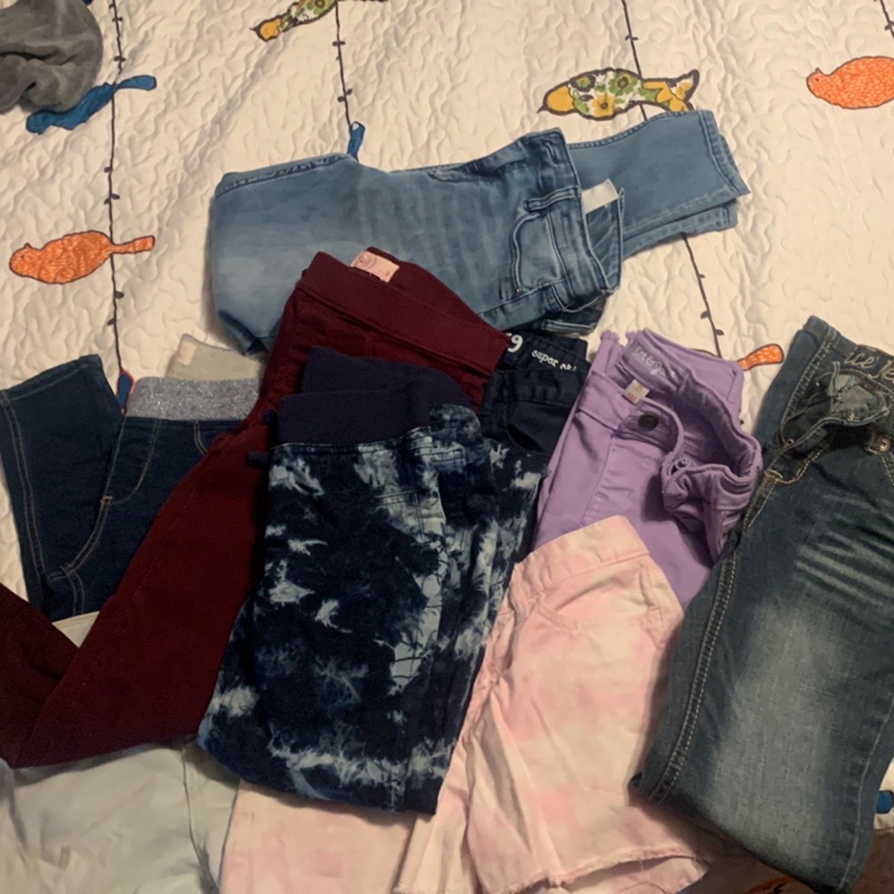 EUC girls size 12 pants bundle